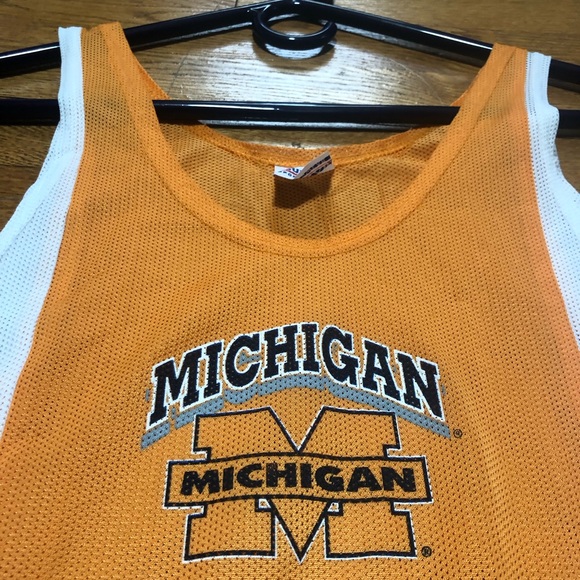 TrueFan Sportswear Shirts Vintage University Of Michigan Jersey